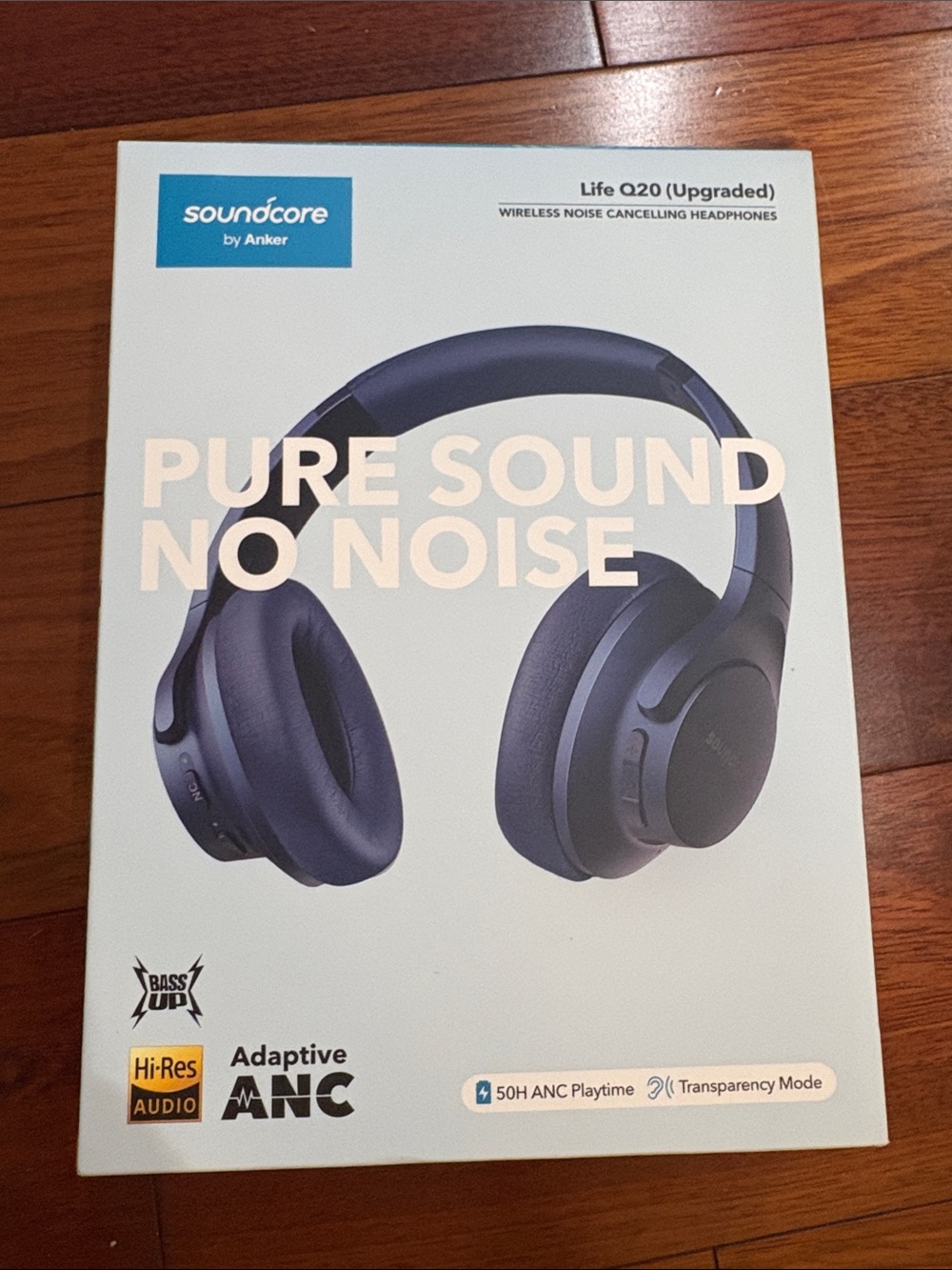 Anker Soundcore Life Q20 Over-Ear Headphones - Dark Blue